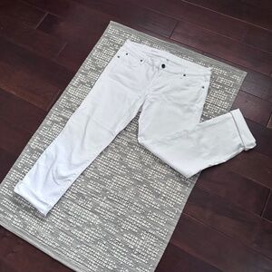 Kut from the Kloth "Catherine" Boyfriend Jeans – White – Sizes 12 & 14